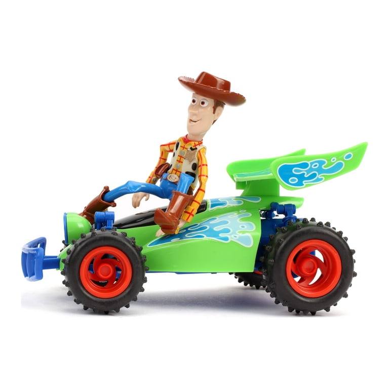 Disney Pixar Toy Story (1:24) Turbo Buggy Battery-Powered RC Car, Woody Disney Pixar Toy Story (1:24) Turbo Buggy Battery-Powered RC Car, Woody