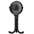 thumbnail image 1 of Ventilador con batería recargable, ventilador de clip con trípode flexible para bicicleta y cinta de correr, ultra silencioso, 3 velocidades, giratorio de 360°, ventilador USB portátil para, 1 of 4