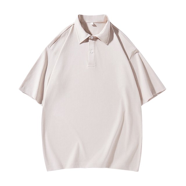 toraway T-Shirts pour Hommes Décontractés Graphiques Quatre Saisons Mode Loisirs Col à Revers Boutons Manches Courtes L