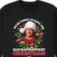 thumbnail image 3 of National Lampoon's Christmas Vacation - Clark's Happiest Christmas - Men's Crew Neck Fleece Pullover, 3 of 5