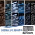 thumbnail image 3 of unbranded 1Jgo Caja Organizadora De Ropa Interior Y Calcetines En Tela No Tejida Para Hogar, 3 of 6
