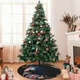 thumbnail image 5 of Lsque Chucky Print Christmas Tree Skirt, Tree Skirt with Ties or Velcro, Perfect for Holiday Decorations, Halloween, and New Year-36", 5 of 7