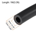 thumbnail image 2 of Fuel Line Hose 4mm ID 7mm OD 3.3ft Oil Line & Fuel Pipe Rubber Water Hose, Black, 2 of 4