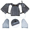 thumbnail image 4 of Baggra Fishing Life Safety Vest Outdoor Breathable Padded with 209lb Bearing Capacity for Swimming Sailing Floatation Device Waistcoat Utility, 4 of 5