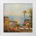 thumbnail image 1 of Obuchovsky, Yury 26x26 White Modern Wood Framed Museum Art Print Titled - Sun coast  on Positano, 1 of 4