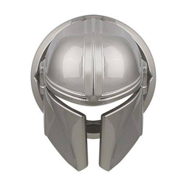 Anillo decorativo de protección para botón de encendido de motocicleta o coche, con forma de casco y arranque con un solo clic.