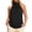 Tank Tops for Women Black, variant on Halter Tank Top for Women Summer High Neck Tie Strap Camisole Tops Solid Sleeveless Dressy Casual Blouse Army Green XXL
