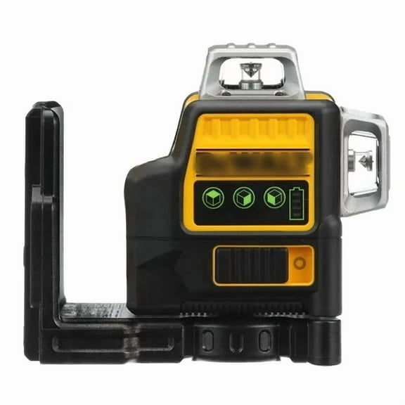 LAOCAI DW089LG 12V 3x360° Green Line Laser Level (Tool Only) - High Visibility, Accurate Alignment for Construction/DIY/Wall/Flooring
