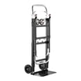 thumbnail image 3 of 2 in 1 Folding Hand Truck, 500 lbs Load Capacity for 4-Wheel Mode, Convertible Hand Truck Dolly with Wheels & Adjustable Handle, Portable Trolley Dolly for Moving Home, Office, Warehouse, 3 of 12