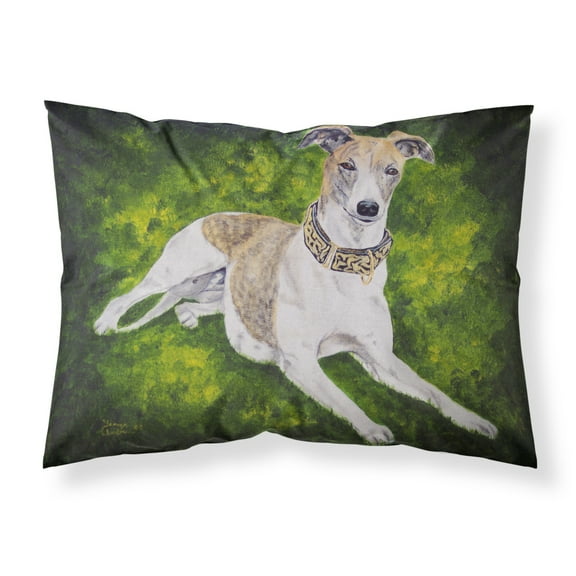 Carolines Treasures AMB1045PILLOWCASE Isabella Greyhound Fabric Standard Pillowcase Standard multicolor