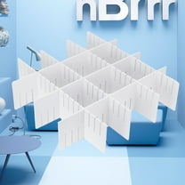 GOOHOCHY  5 Pcs Dresser Drawer Divider Partition Closet Organizer