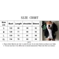 thumbnail image 4 of KelaJuan Women Oversized Baseball Jackets, Fashion Leather Long Sleeve Letter Embroidery Jackets, 4 of 9