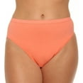 thumbnail image 3 of Women's 5 Pack Cotton Hi Cut Assorted Panty, 3 of 4
