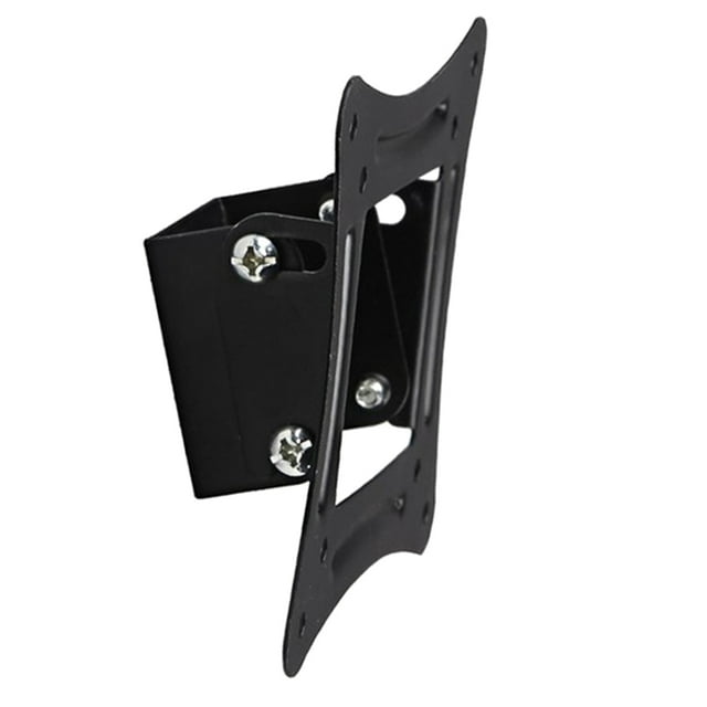 Miangastore TV Wall Mount Adjustable Wall Mount for Computer Monitors for Home and Office Use Black