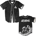 thumbnail image 4 of Atliens merch tour tshirt short sleeve V neck tshirt  For EDM Festivals tshirt  unisex tops, 4 of 5