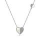 thumbnail image 2 of 26-27 Women Necklace Chain Choker Pendant Jewelry Girls Gift S925 Irregular Heart Shape, 2 of 5