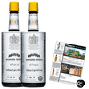 Angostura Aromatic Bitters 16oz Bottle with Phone Grip and Bitters Selections Recipe | 2 PACK