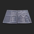 thumbnail image 1 of Coofit 2PCS Fondant Mold Creative DIY House Shape Silicone Casting Mold Baking Mold, 1 of 8