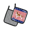 thumbnail image 2 of USA Patriotic Cavalier King Charles Spaniel Pair of Pot Holders, 2 of 3