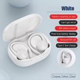 thumbnail image 1 of Auriculares TWS R200 Fone con Bluetooth, estéreo, deportivos, inalámbricos, BT 5.0, con gancho para la oreja y micrófono, para juegos, color blanco, 1 of 5