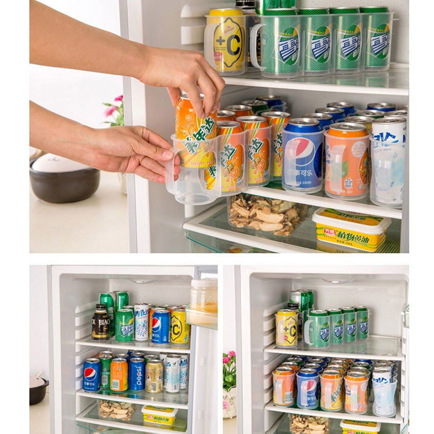 Kitchen Storage Beer Soda Cans Holder Storage Kitchen Organization