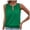 Green, variant on Fshinging 2026 Summer Fashion Tank Top for Women V Neck Keyhole Basic Solid Casual Sleeveless Regular Fit Plus Size Outfits Black L