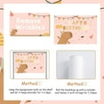thumbnail image 6 of Pink Capy Theme Birthday Backdrop 3 x 5ft, Cartoon Capybara Background Poster for Girls Birthday Animals Party Hanging Decorations Indoor Outdoor, 6 of 6
