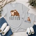 thumbnail image 5 of Fotter And Dotter Matching Shirts, Otter Dad And Daughter Matching Outfit, Funny Father's Day Gift For Dad, 5 of 7