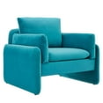 thumbnail image 2 of Modway Indicate Performance Velvet Armchair in Blue, 2 of 9