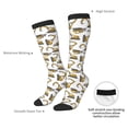 thumbnail image 6 of Fotbe Funny Excavator print Women's Men's Novelty Crew Socks Cotton Socks Knee High Socks for Walking,Running,Nurses,Pregnancy, 6 of 8