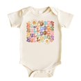 thumbnail image 4 of Olive Loves Apple Bulldogs Groovy School Spirit Shirt for Game Day Apparel for Adults and Kids Natural Bodysuit 6 Months, 4 of 4
