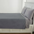 thumbnail image 5 of Plush Bed Blankets - Dark Gray Full/Queen, 5 of 6