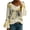 Yellow 1, variant on MEICHEN Long Sleeve Shirts for Women Crewneck Sexy Basic T Shirts Casual Fall Flower Printing Slim Fit Women's Tops