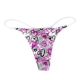 thumbnail image 3 of Panty Gibobby Microfibra con Encaje para mujer calzoncillos sexys tiro bajo suaves gris XXL, 3 of 5