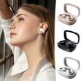 thumbnail image 1 of Auriculares Bluetooth verdaderamente inalámbricos, tipo clip para la oreja, auriculares que no son internos, uso duradero, sin dolor, calidad de sonido de alta definición, auriculares con clip para, 1 of 8
