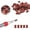 Sand degree 180, variant on 100x Nail Sanding Bands 80/120/150/180/240Grit Nail Drill Sanding Bands Sanding Bands for Nail Remove Gel Nails Cuticles