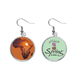 thumbnail image 1 of León Prairie continente africano nombre Mapa Colgante decorativo temporada pendientes de primavera joyas Unbranded M, 1 of 3