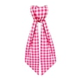 thumbnail image 2 of Wreath Sash for Front Door Decorations, Pink White Checkered Plaid Bow Ribbon for Summer July 4th Patriotic Nautical Beach Wedding Farmhouse Home Decor Accessories (3.5" x 54.33"), 2 of 3