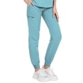 thumbnail image 1 of Pantalones de verano, pantalones de trabajo, cintura elástica, ropa de médico y enfermera, pantalones de enfermera finos y transpirables, pantalones deportivos, 1 of 6