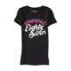 thumbnail image 1 of Aeropostale Script Print 87 Camiseta bÃ¡sica para mujer, negro, XS Aeropostale Camiseta bÃ¡sica, 1 of 1