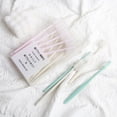 thumbnail image 2 of Small Head Toothbrush,10Pcs Small Head Toothbrush Bamboo Charcoal Toothbrush Home Toothbrush Compact and Lightweight, 2 of 5