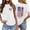 C-White213, variant on DHFJKG Independence Day T Shirt Women American Flag Print Short Sleeve Crew Neck Graphic Tee 1776-2026 250 Years Celebration Top