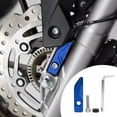 thumbnail image 4 of Motorcycle ABS Sensor Cover Aluminum Alloy Enhanced Decoration Front Brake ABS Protection Cover Replacement for ADV160 ADV150, 4 of 7