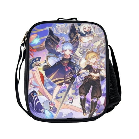 

Genshin Insulated Take Out Lunch Box Bag Tote For Men Women
