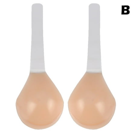 

Women Nipple Silicone Cover Lift Bra Reusable Invisible Nipple Cover