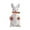 C, variant on Beautynvta Solar Easter Bunny Statue Light, Solar Garden Statues Outdoor Decor, White Resin Rabbit Figurine, Unique Easter & Birthday Gifts