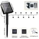 thumbnail image 2 of 8 Modes Of Solar Star Lights For Outdoor Garden Waterproofing, Flower Wreath, Lawn, Christmas Tree Fence, Balcony Decoration, 2 of 4