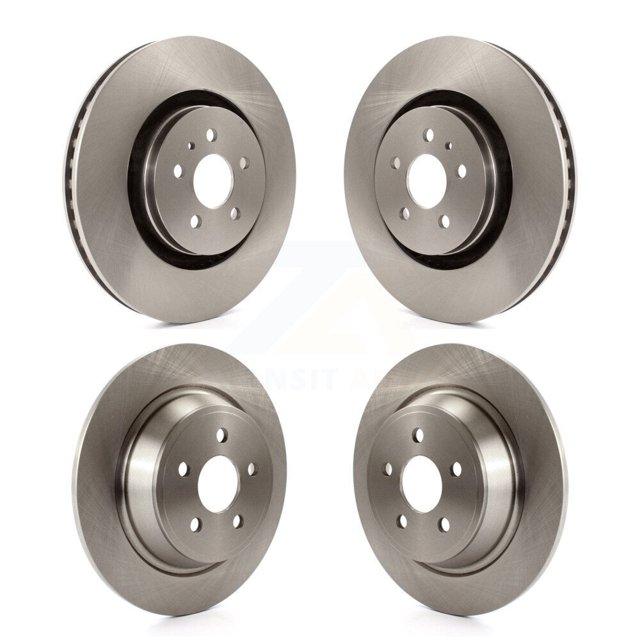 CMX Front Rear Disc Brake Rotors Kit for Car Ford Edge Fusion Lincoln Nautilus MKX MKZ Continental K8-101160