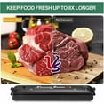 thumbnail image 2 of Dual Modes Vacuum Sealer Machine, Energy Saving And Low Consumption Vacuum Sealer Ensures Airtight Seal In Various Fresh Containers, One-Touch Operation Simplifies The Process Of, 2 of 5