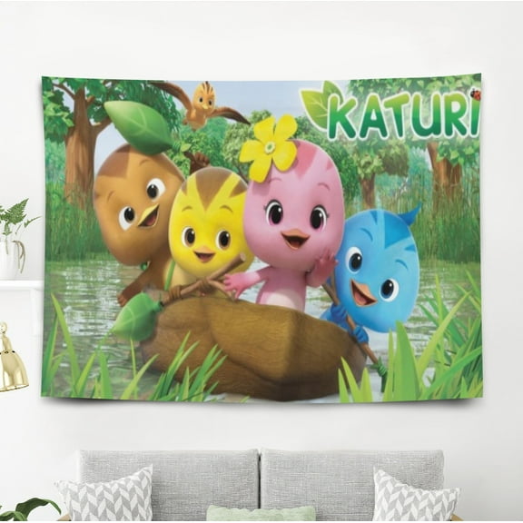 Tapestry for Katuri wall hanging Bedroom Dorm Funny Backgrounds Banner Party Poster Wall Art Decorations Kids Girls Teens Gifts Funny 40×60 inch